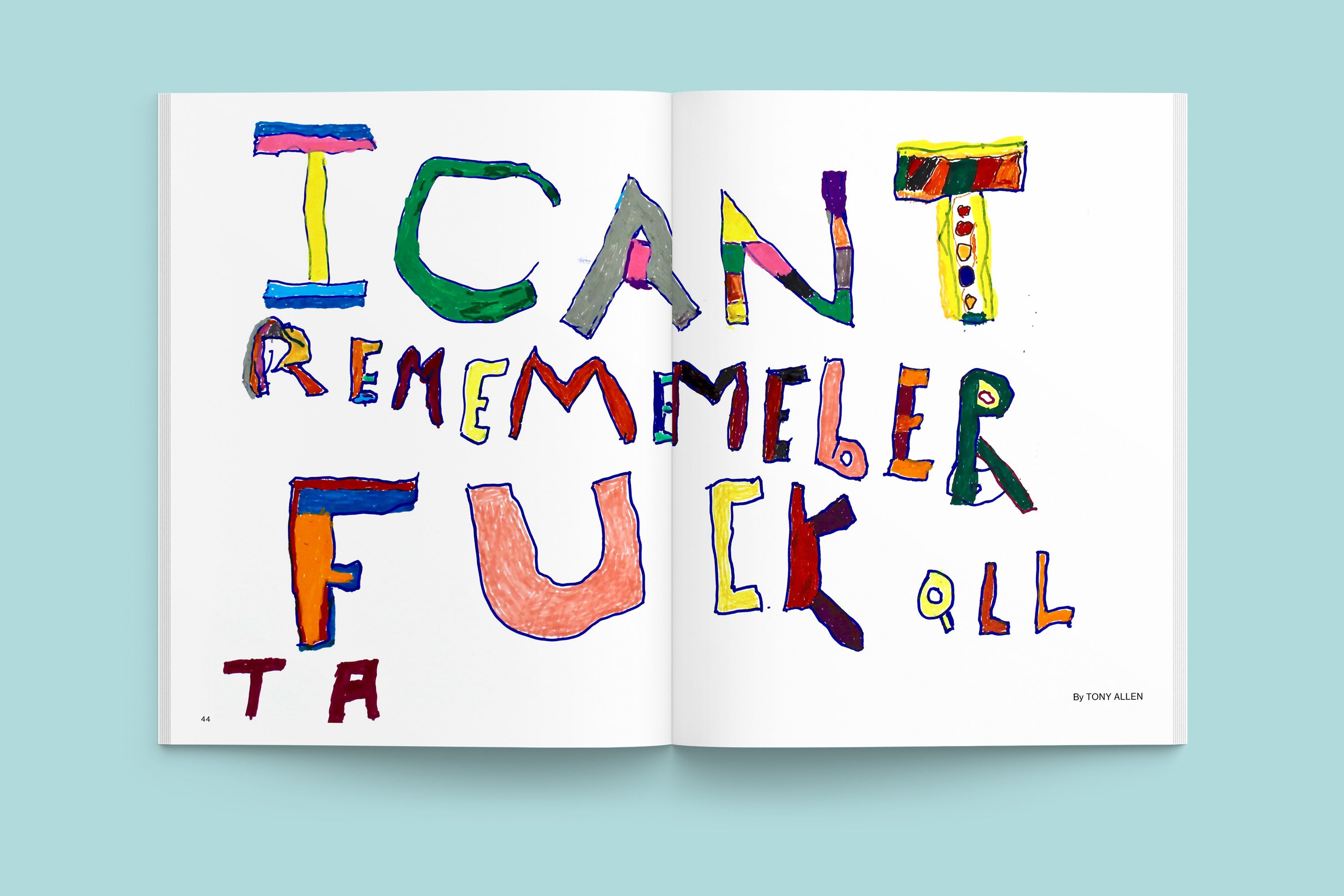 A Sread from Matter Magazine
