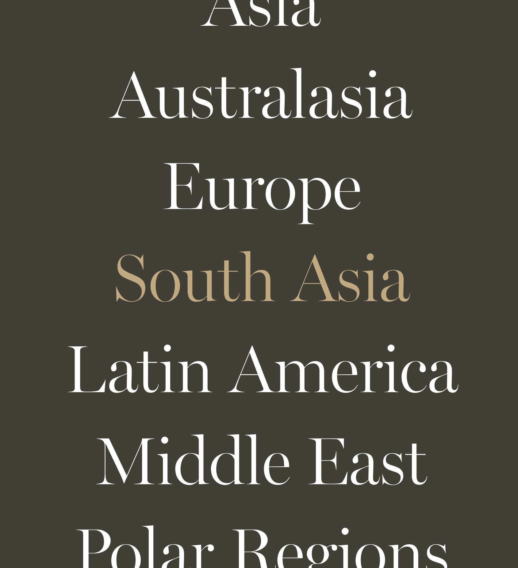 Typographic design detail from the Jacada Travel brand update