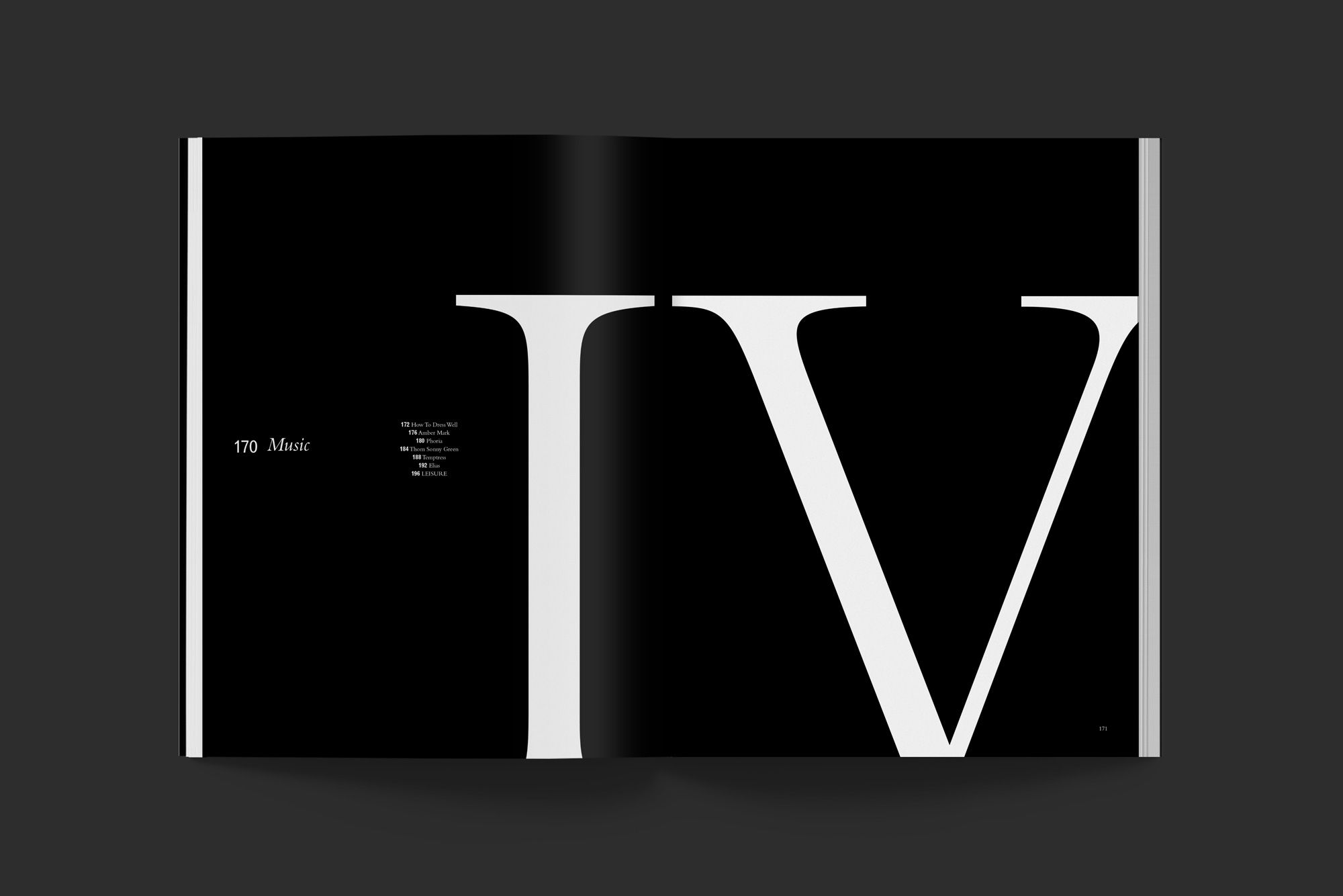 Chapter openers from fashion magazine Teeth