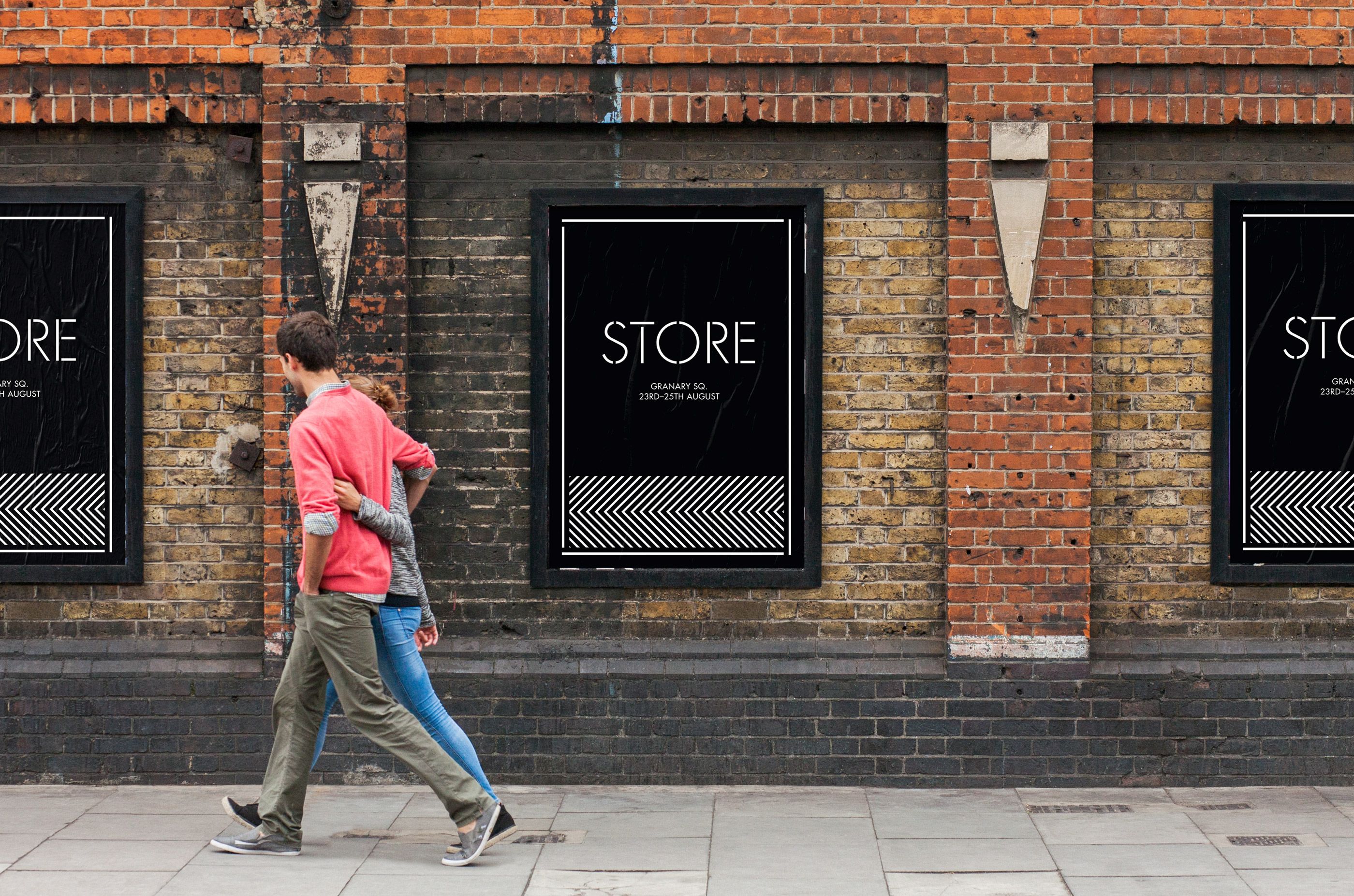 Brand Identity for Shopping Event Store